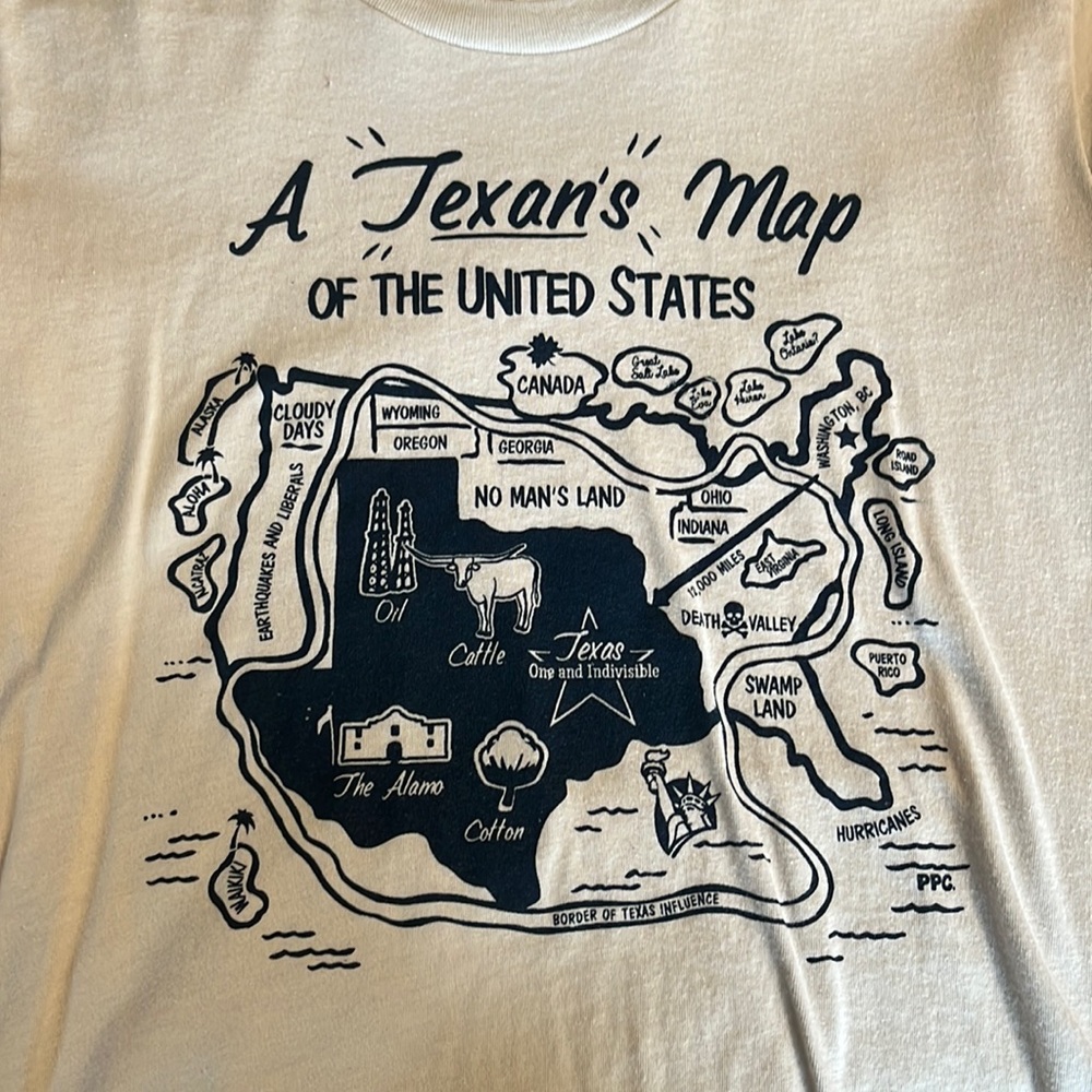 Texan Graphic T Shirt